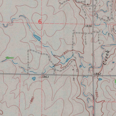 United States Geological Survey Beaver, KS (1969, 24000-Scale) digital map
