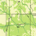 United States Geological Survey Beaver, LA (1935, 31680-Scale) digital map