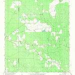 United States Geological Survey Beaver, LA (1968, 24000-Scale) digital map