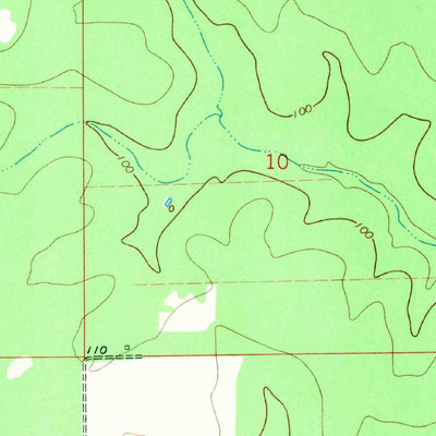 United States Geological Survey Beaver, LA (1968, 24000-Scale) digital map
