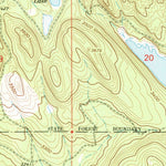 United States Geological Survey Beaver Lake, MT (1962, 24000-Scale) digital map