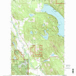 United States Geological Survey Beaver Lake, MT (1994, 24000-Scale) digital map