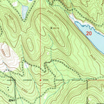 United States Geological Survey Beaver Lake, MT (1994, 24000-Scale) digital map