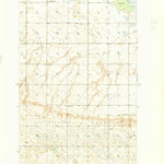 United States Geological Survey Beaver Lake, ND (1948, 24000-Scale) digital map