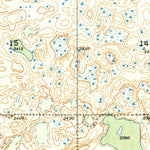 United States Geological Survey Beaver Lake, ND (1948, 24000-Scale) digital map