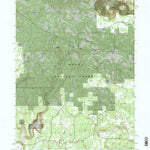United States Geological Survey Beaver Mountain, CA-OR (1993, 24000-Scale) digital map
