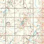 United States Geological Survey Beaver, OK-KS-TX (1986, 100000-Scale) digital map