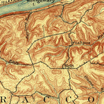 United States Geological Survey Beaver, PA (1904, 62500-Scale) digital map