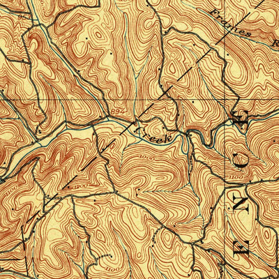 United States Geological Survey Beaver, PA (1904, 62500-Scale) digital map