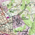 United States Geological Survey Beaver, PA (1953, 24000-Scale) digital map
