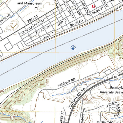 United States Geological Survey Beaver, PA (2023, 24000-Scale) digital map