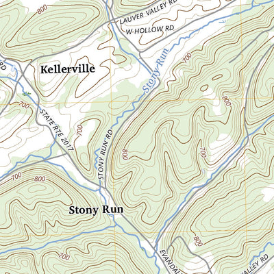 United States Geological Survey Beaver Springs, PA (2023, 24000-Scale) digital map