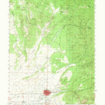 United States Geological Survey Beaver, UT (1958, 62500-Scale) digital map