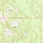 United States Geological Survey Beaverdam Creek, OR (1972, 24000-Scale) digital map