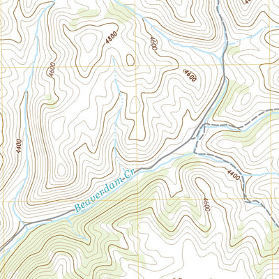 United States Geological Survey Beaverdam Creek, OR (2020, 24000-Scale) digital map
