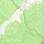 United States Geological Survey Beaverdam Springs, TN (1952, 24000-Scale) digital map