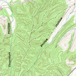 United States Geological Survey Beaverdam Springs, TN (1952, 24000-Scale) digital map