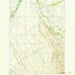 United States Geological Survey Beaverhead Rock NE, MT (1962, 24000-Scale) digital map