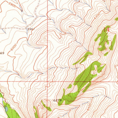 United States Geological Survey Beaverhead Rock SE, MT (1961, 24000-Scale) digital map