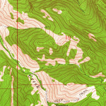 United States Geological Survey Beaverhead Rock SE, MT (1961, 24000-Scale) digital map