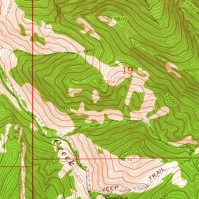 United States Geological Survey Beaverhead Rock SE, MT (1961, 24000-Scale) digital map