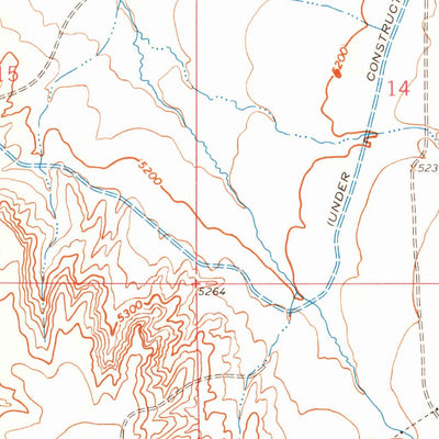 United States Geological Survey Beaverhead Rock SW, MT (1962, 24000-Scale) digital map