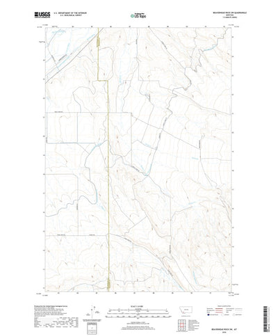 United States Geological Survey Beaverhead Rock SW, MT (2020, 24000-Scale) digital map