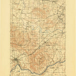 United States Geological Survey Beaverton, OR (1916, 62500-Scale) digital map