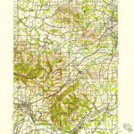 United States Geological Survey Beaverton, OR (1939, 62500-Scale) digital map