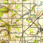 United States Geological Survey Beaverton, OR (1939, 62500-Scale) digital map