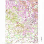 United States Geological Survey Beaverton, OR (1961, 24000-Scale) digital map