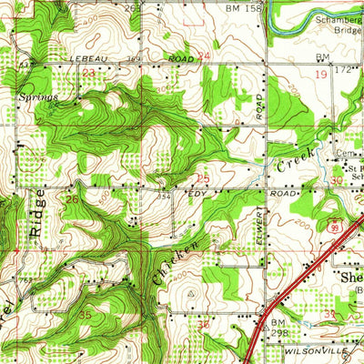 United States Geological Survey Beaverton, OR (1961, 62500-Scale) digital map