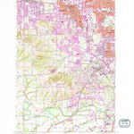 United States Geological Survey Beaverton, OR (1984, 24000-Scale) digital map