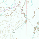 United States Geological Survey Becenti Lake, NM (1970, 24000-Scale) digital map