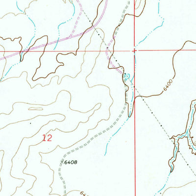 United States Geological Survey Becenti Lake, NM (1970, 24000-Scale) digital map