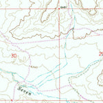United States Geological Survey Becenti Lake, NM (1970, 24000-Scale) digital map