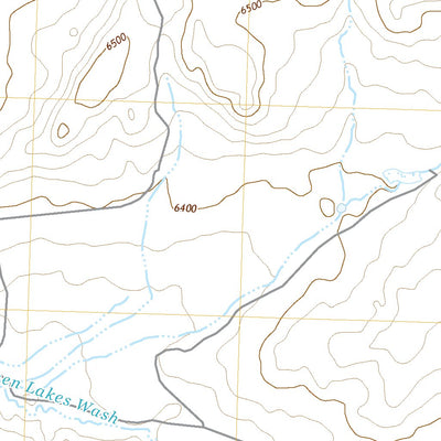 United States Geological Survey Becenti Lake, NM (2020, 24000-Scale) digital map