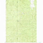 United States Geological Survey Bechtel Butte, ID (1990, 24000-Scale) digital map