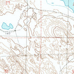 United States Geological Survey Beck Lake, NE (1986, 24000-Scale) digital map