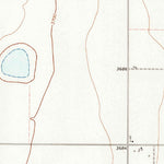 United States Geological Survey Beck, TX (1964, 24000-Scale) digital map