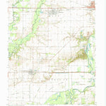 United States Geological Survey Beckemeyer, IL (1969, 24000-Scale) digital map