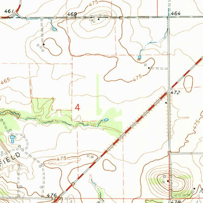 United States Geological Survey Beckemeyer, IL (1969, 24000-Scale) digital map
