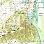 United States Geological Survey Beckemeyer, IL (1969, 24000-Scale) digital map