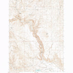 United States Geological Survey Becker Creek, OR (1990, 24000-Scale) digital map