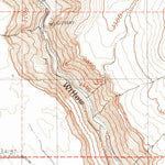 United States Geological Survey Becker Creek, OR (1990, 24000-Scale) digital map