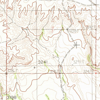 United States Geological Survey Becker Dam, MT (1983, 24000-Scale) digital map