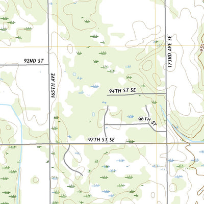 United States Geological Survey Becker, MN (2022, 24000-Scale) digital map