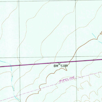 United States Geological Survey Becker, NM (1952, 24000-Scale) digital map