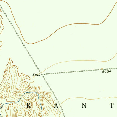 United States Geological Survey Becker SW, NM (1952, 24000-Scale) digital map