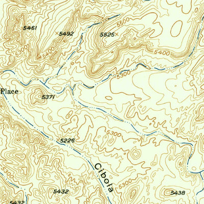 United States Geological Survey Becker SW, NM (1952, 24000-Scale) digital map